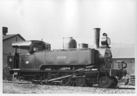 Kitson locomotive ex SAR Class C after fitting bunker.