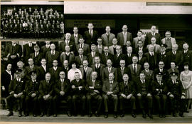 Johannesburg, August 1964. Kaserne Goods Superintendent and senior staff.