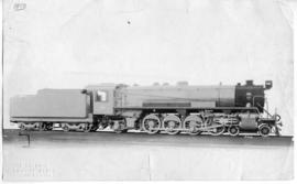 SAR Class 15C No 2060 'Big Bill' built by Baldwin Loco Works in 1925, later SAR Class 15CB No 2060.