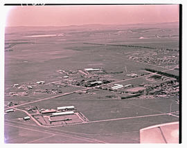 Springs, 1954. Aerial view of industrial area.