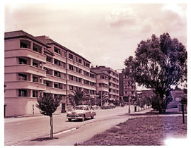 Springs, 1954. Yvonne Court flats.
