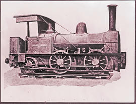 First locomotive in South Africa for Cape Town Railway and Dock Company built by R & W Hawtho...