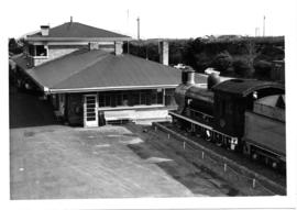 Burgersdorp. SAR Class 7B No 1056 at railway station.