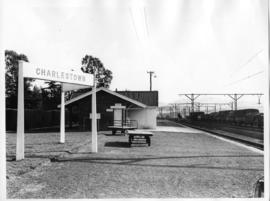 Charlestown, October 1971. Station building.