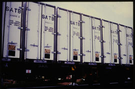 
Container train.
