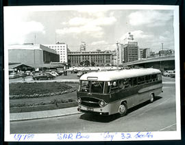 Johannesburg, 1961. SAR GUY motor coach bus No MT6900 at station. (Guy Motors founded by Sydney S...
