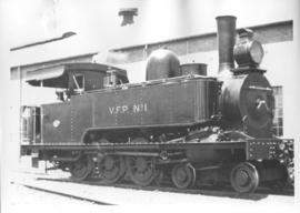 Kitson locomotive No VFP No 1 as originally purchased ex SAR Class C No 62.