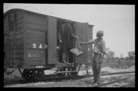 SAR type 4-N-1 No 190 narrow gauge goods wagon.