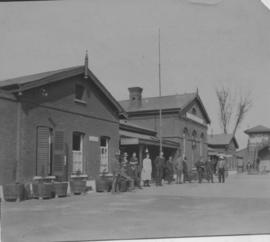 Touwsrivier, circa 1920-1923. Station building. (Donated by Mrs AS Lynn)