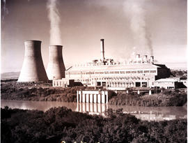 "Colenso, 1949. Power station."
