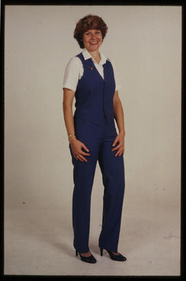 May 1981. New SAA uniforms. Hostess.