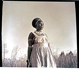 Natal, 1949. Zulu woman.