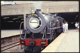 January 1992. SAR Class 16D No 860 'Big Bertha'.