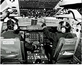
SAA Boeing 747SP Cockpit.
