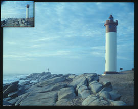 Umhlanga Rocks, 1960. Lighthouse.