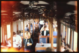 Interior of SAR dining car.