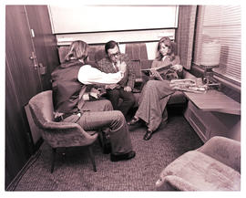 "1974. Blue Train Luxury compartment."