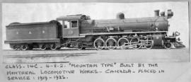 SAR Class 14C No 1768 built by Montreal Locomotive Works, Canada in 1918.