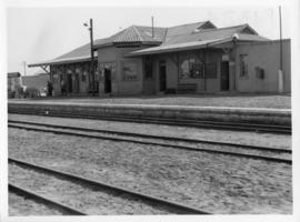 Walvis Bay, 1963. Station building.