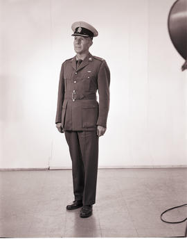 July 1968. Railway Police. Uniforms of officers and other ranks.