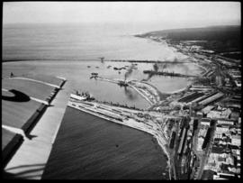 Port Elizabeth. Aerial view of harbour.