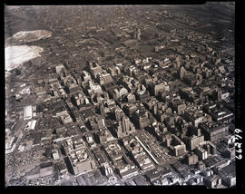 Johannesburg, 1957. Aerial view.