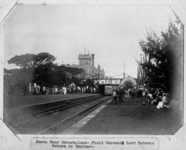 Durban, 1901. Departure of Lord Roberts to England from Berea Road.