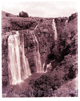 "Graskop district, 1960.  Lisbon waterfall."