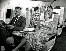 
SAA Boeing 707 interior.
