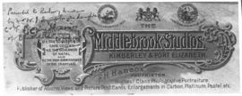 Advertisement for Middlebrook Studios.