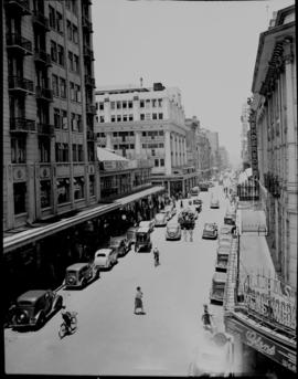 Johannesburg, 1938. Street scene.