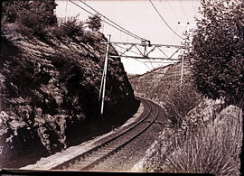 Estcourt district, 1949. Cutting on the Natal Main Line.