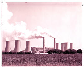 "Middelburg Transvaal, district, 1976. Komati power station near Hendrina."