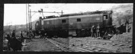 Estcourt district, 8 August 1925. Derailment at New Formosa when front of train stayed on the mai...