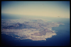 Cape Town. Aerial view of Cape Peninsula.