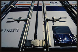 
Close-up view of Fastgreight container.
