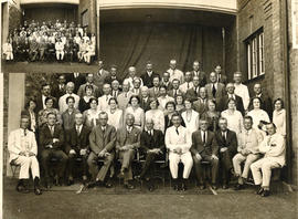 Group of attendees of a Salstaff congress.