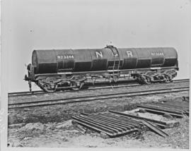 NGR 36 foot cylindrical tank wagon No 3244 later SAR type 8-X-2.