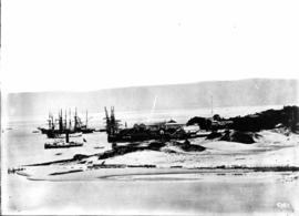 Durban, circa 1900. The Point docks during the Anglo-Boer War. Durban Harbour. (H Jambert)