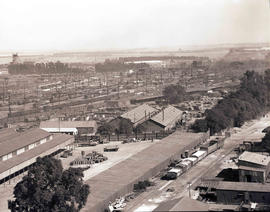 Johannesburg, 1948. Railway marshalling yard at Kazerne.