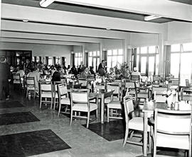 Cape Town, 1960. DF Malan airport. Restaurant.