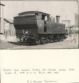 NZASM 46 Tonner, later SAR Class B sold to ESC as their No 4 at Brakpan. (DF Holland Collection)