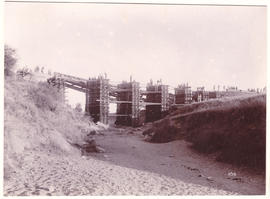 Circa 1900. Anglo-Boer War. Doorn Spruit temporary bridge No 2.