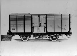 SAR type IZ-14 short cattle wagon.