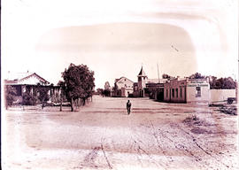 Okahandja, South-West Africa. Main street.