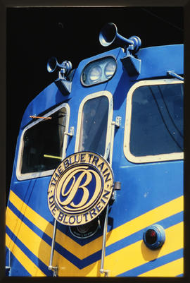 Johannesburg, 1991. SAR Class 6E1 Srs 6 for use on the new Blue Train in the numbering series E13...