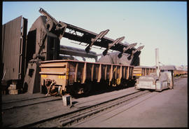 Port Elizabeth, August 1985. (type CR-3) Manganese truck tipper at Port Elizabeth Harbour. [D Dan...