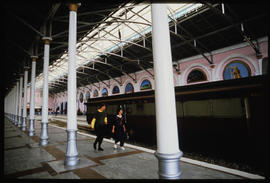 Port Elizabeth. Interior of railway station