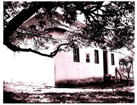 Glencoe district, 1949. Commandant Landman's house at Uithoek.