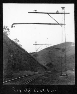 Circa 1925. Push-off cantilever. (Album on Natal electrification)